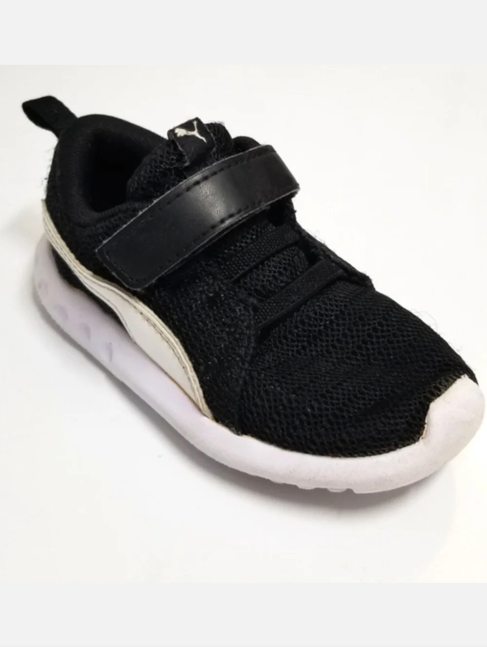 PUMA Carson 2 Slip On Toddler Sneakers Black Sz 6C